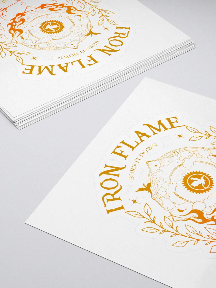 Iron Flame - Burn It Down - Sticker product image (4)