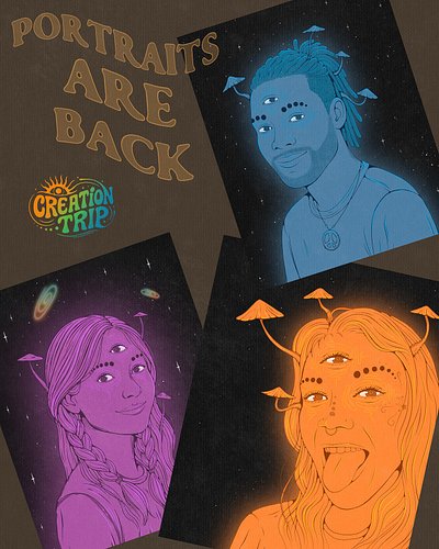 Visualize your astral reflection with the newest style of portraits by Creationtrip 🪐

Get an art piece of yourself surrounde...