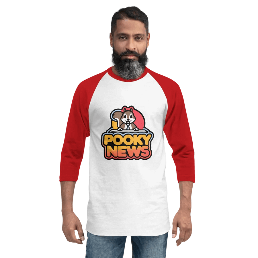 Pooky News ¾ Sleeve Raglan Tee product image (2)