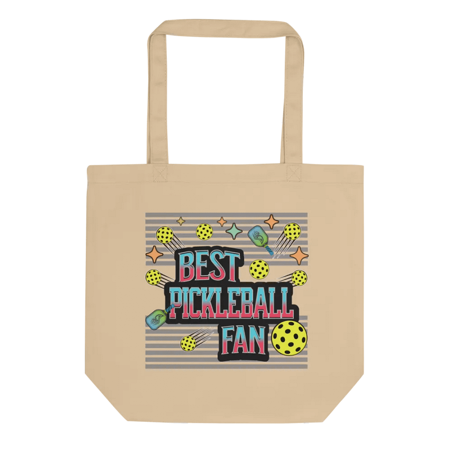 Best Pickleball Fan Eco Tote product image (1)