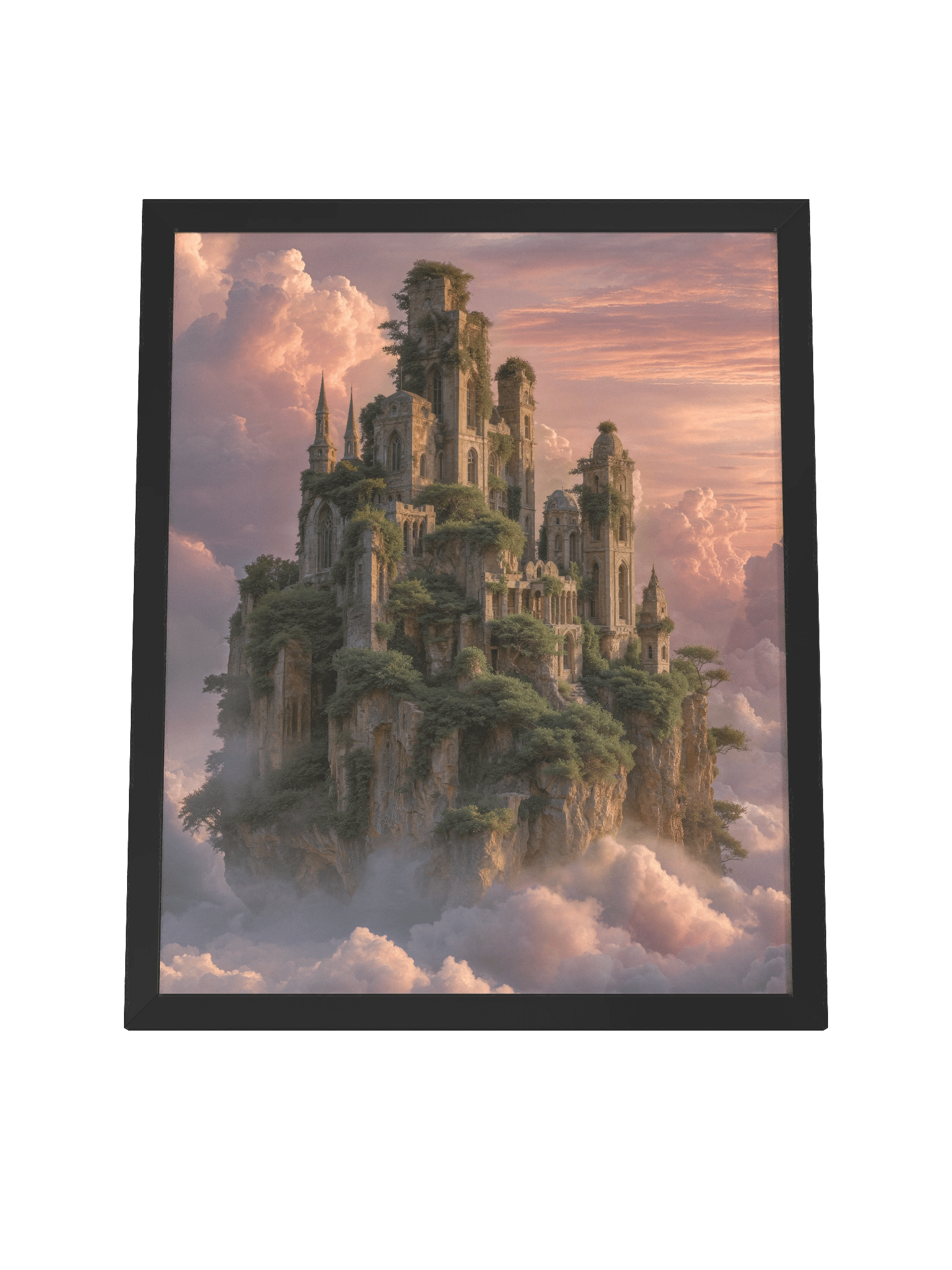 Skyward Bastion – Framed Poster product image (6)