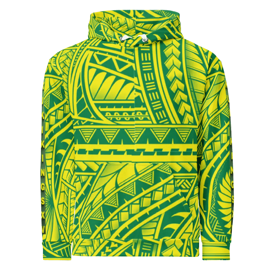 Vibrant Tribal Maze TATAU Unisex Hoodie product image (1)