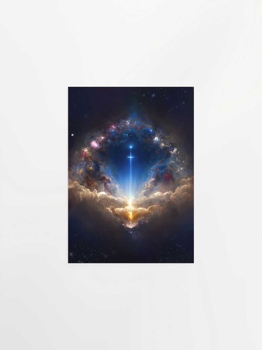 Heaven's Gate #1.2 — vibrant space poster, ethereal yoga print, abstract art, spiritual wall decor, aura poster, astrology poster, astronomy poster product image (6)