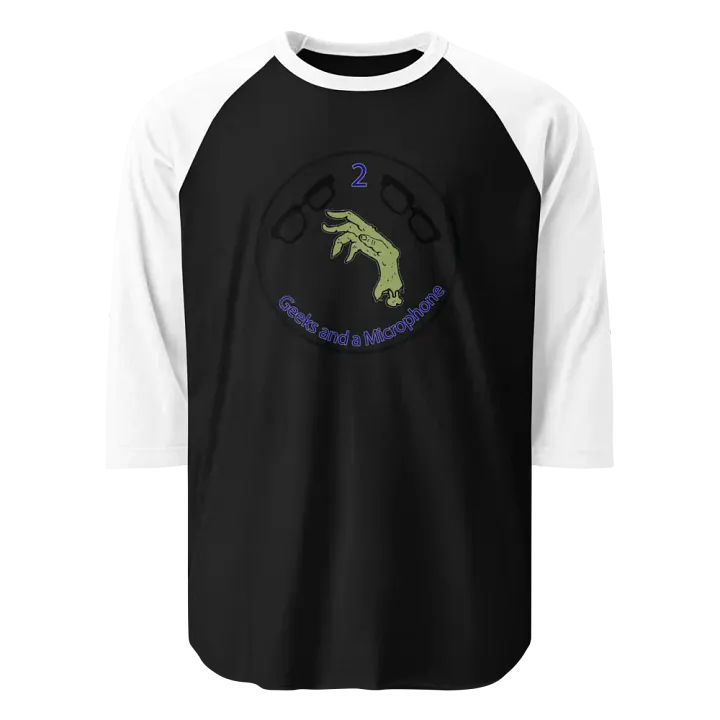 2 Geeks Horror Baseball Tee product image (1)