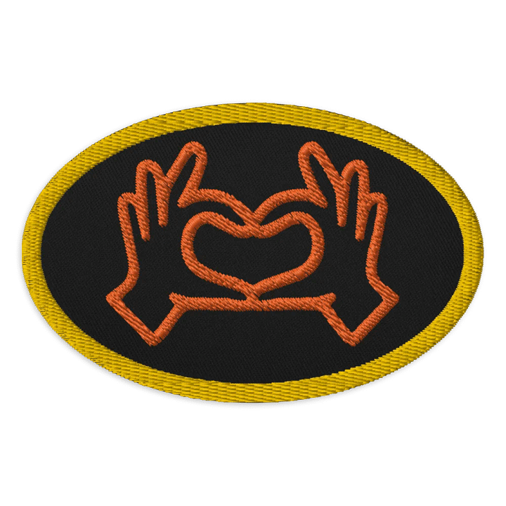 Love Gesture Embroidered Patch product image (1)