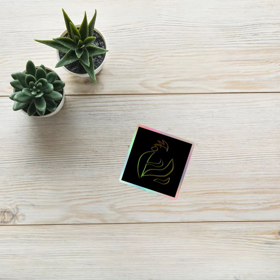 Cock Energy Holographic Sticker Set product image (10)