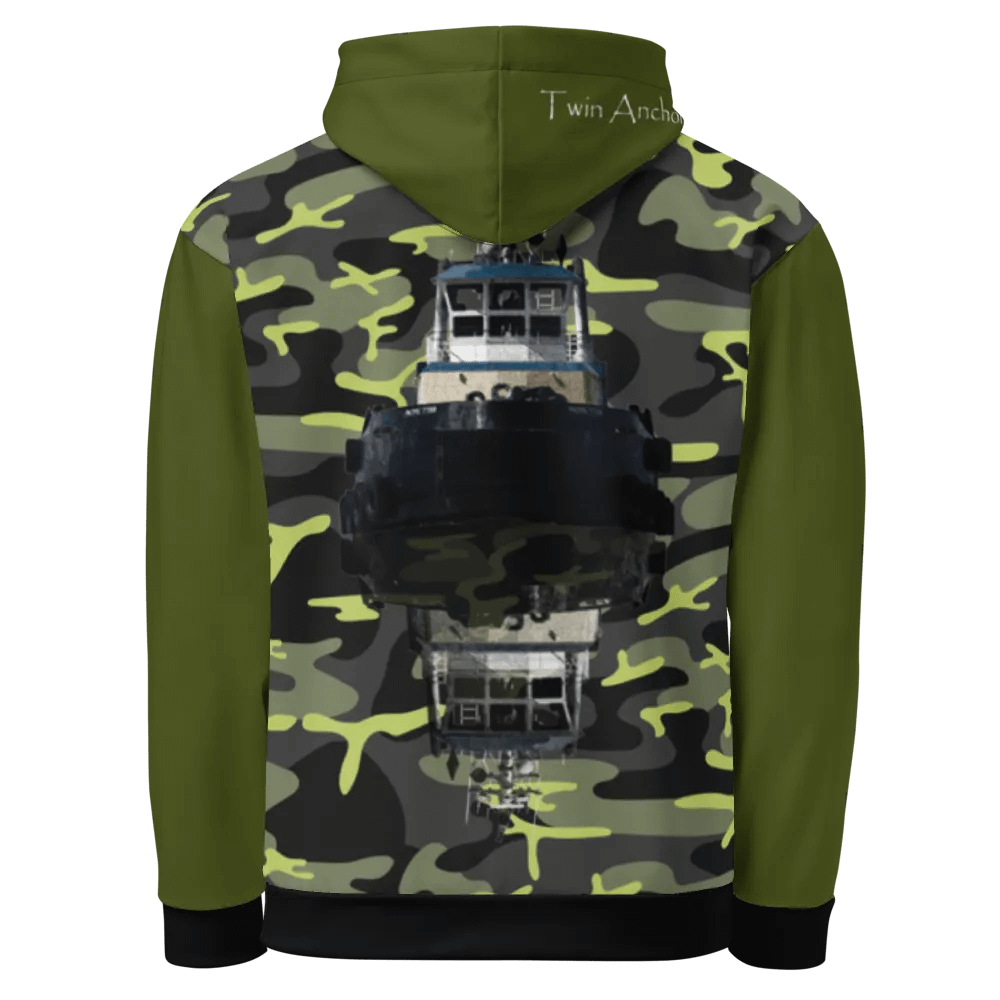 Camouflage & Green Hudson VB Reflection Hoodie product image (7)