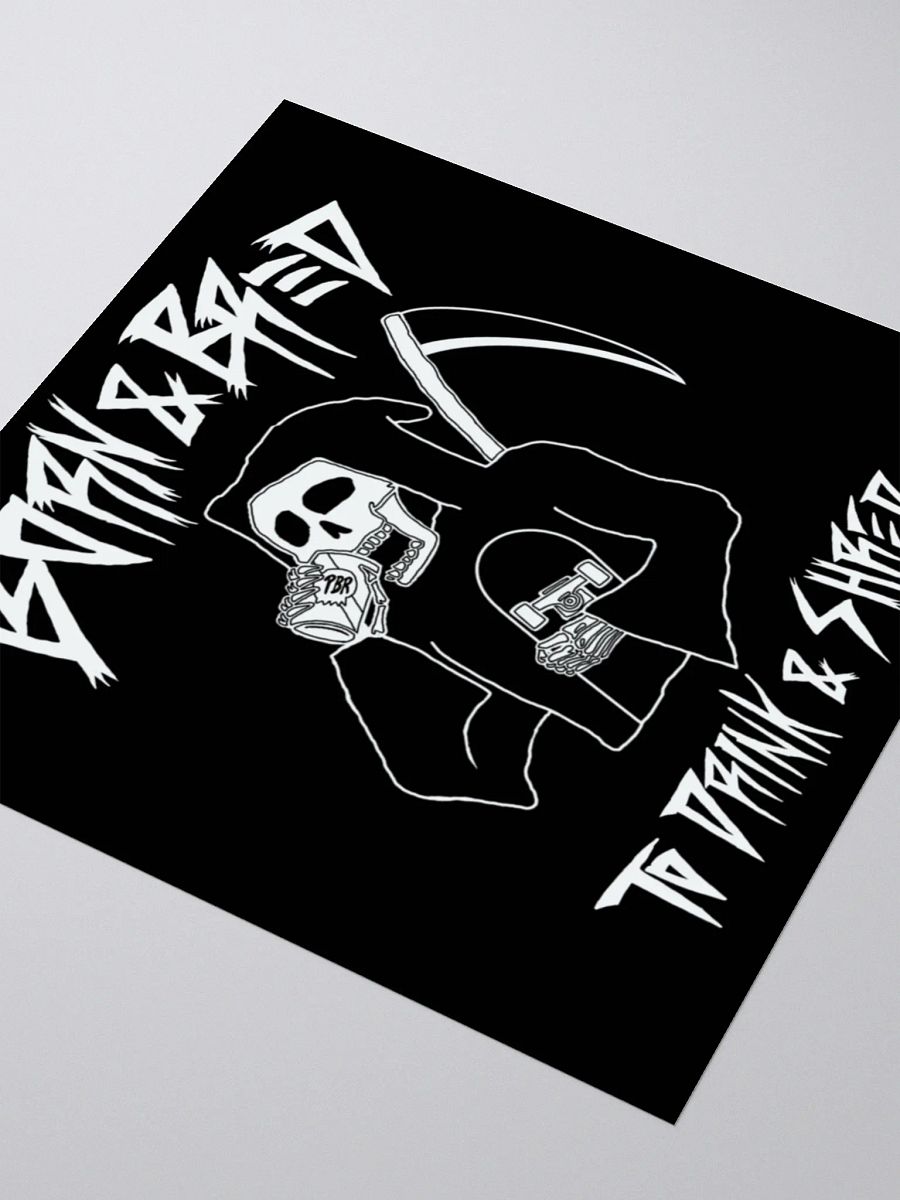 Born & Bred Sticker product image (4)