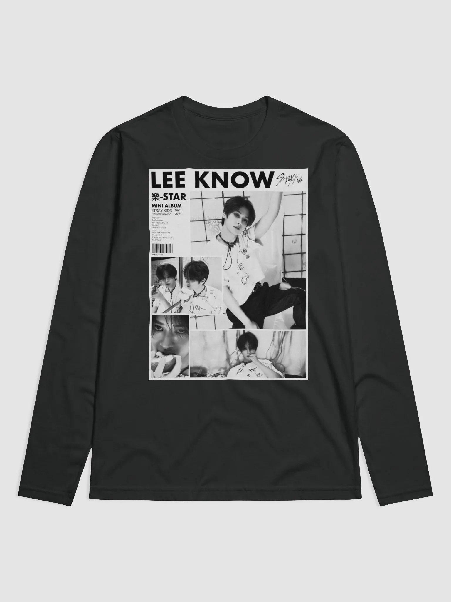 Lee Know Stray kids Long Sleeve Shirt product image (4)
