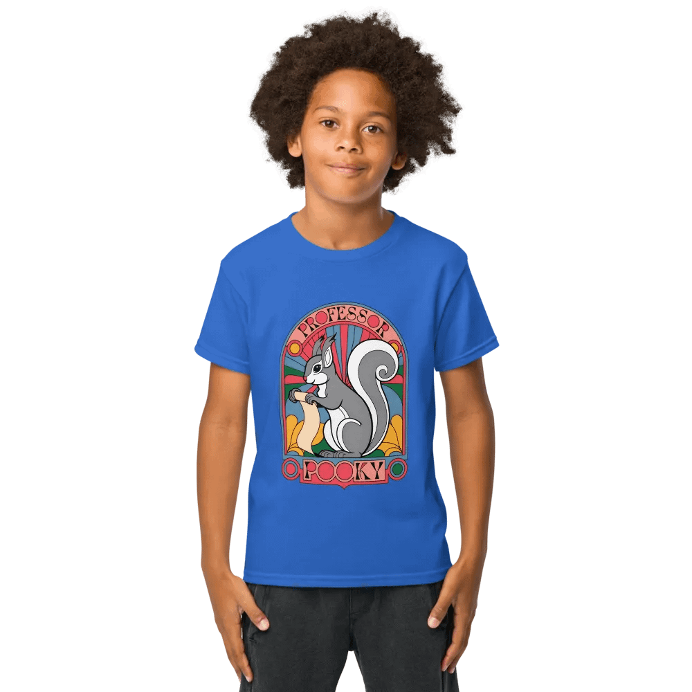 Professor Pooky's Scroll Adventure Youth Sports Tee product image (1)