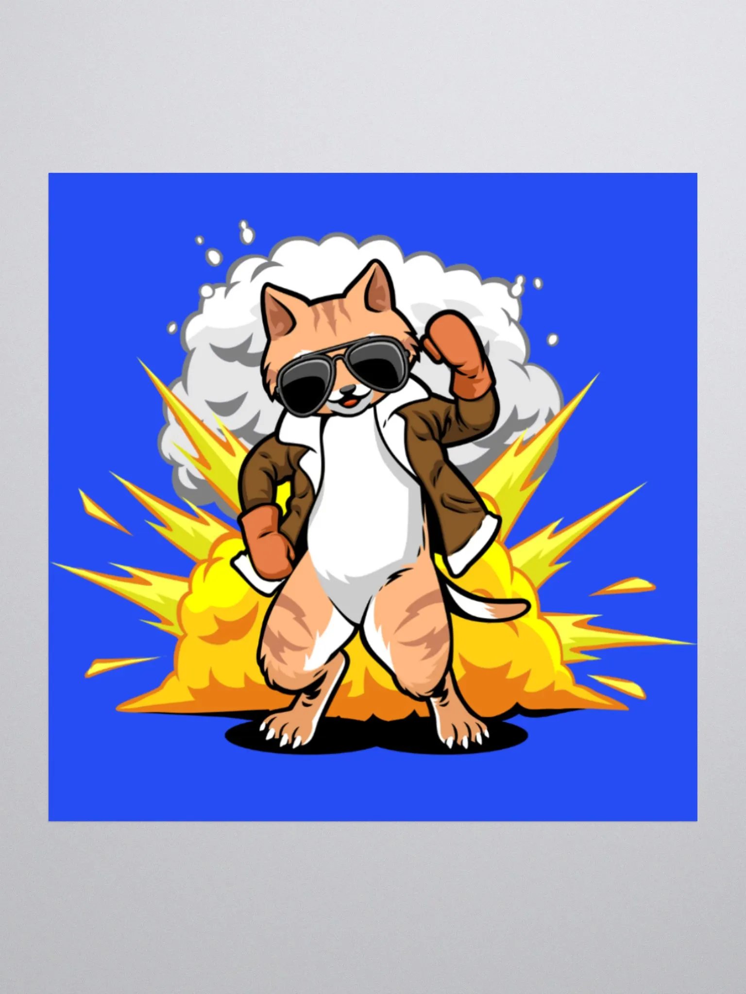Punchy Explosion Sticker product image (1)