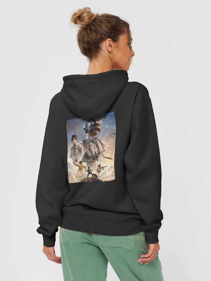 PUBG Premium Unisex Pullover Hoodie [Backside Print] product image (1)