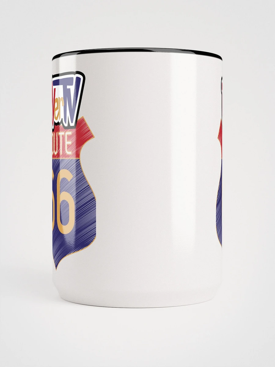 Route 66 Sign With RVerTV- Ceramic Coffee Mug product image (5)