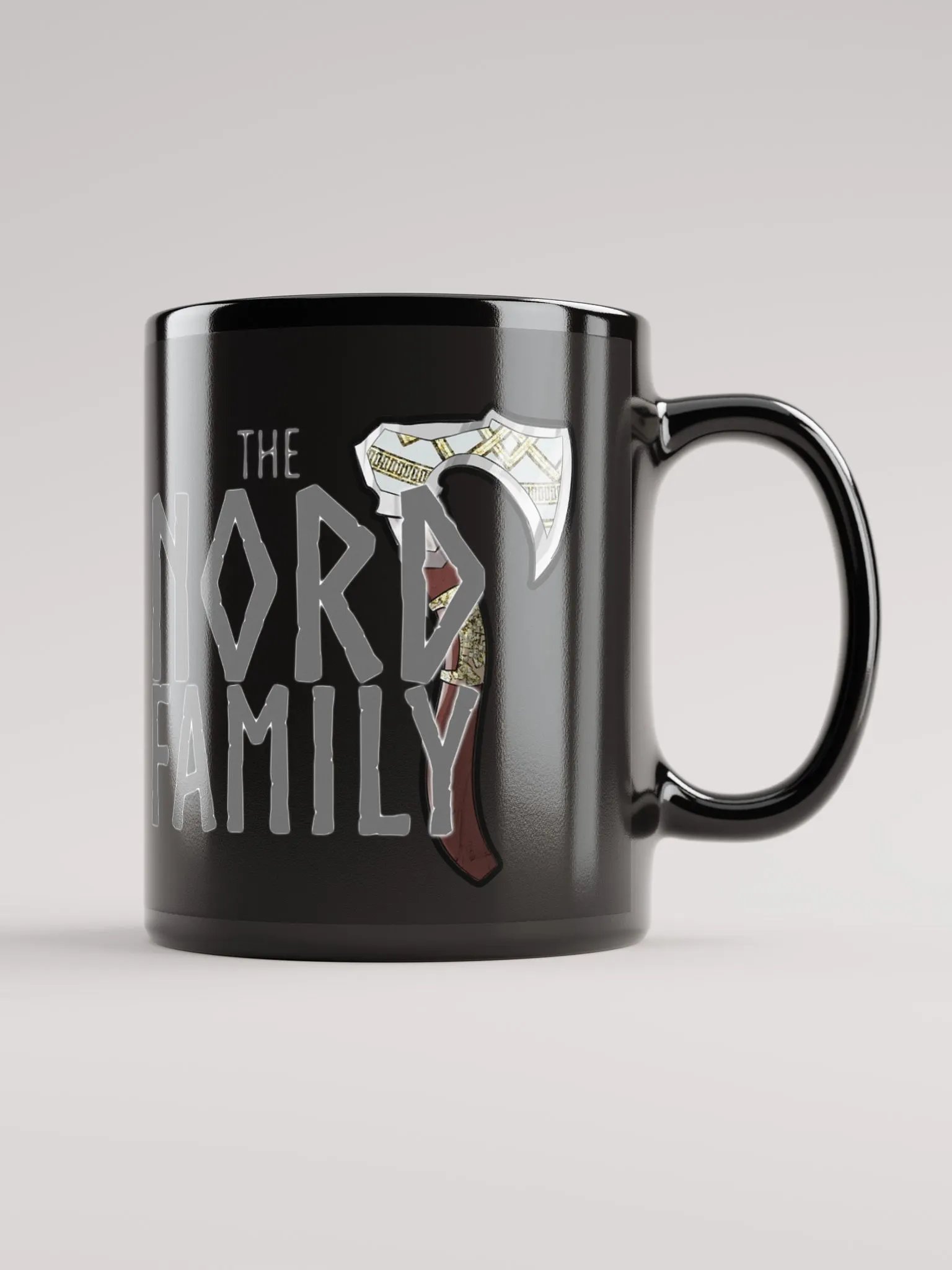 Nord Family Mug Black (11oz, 15oz) product image (1)