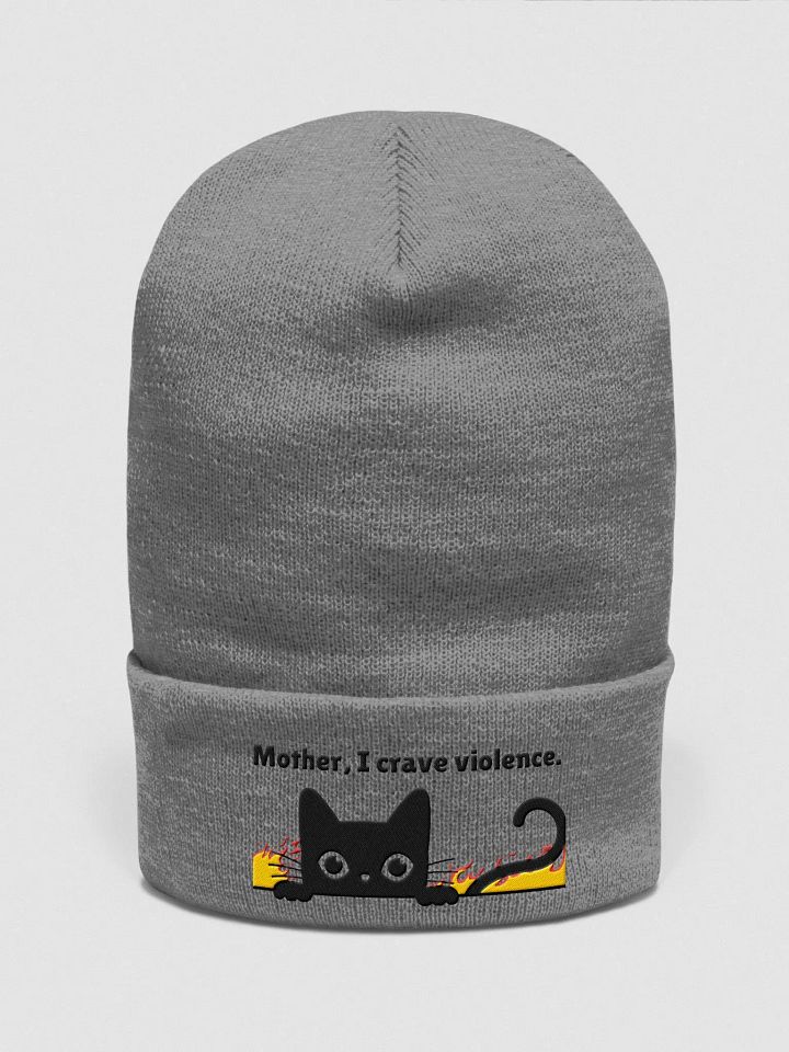 Mother, I Crave Violence Beanie product image (1)