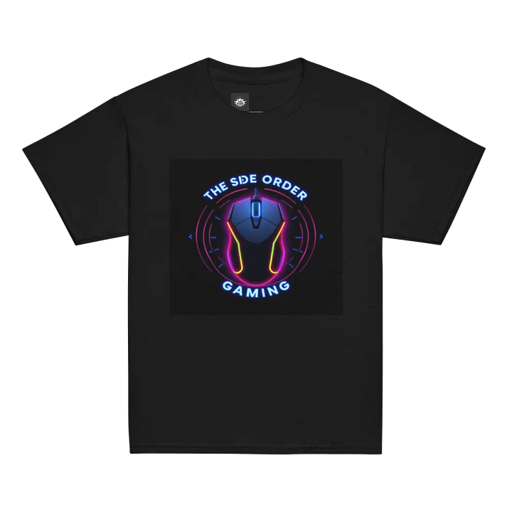 Neon Gaming Mouse Youth Tee product image (2)
