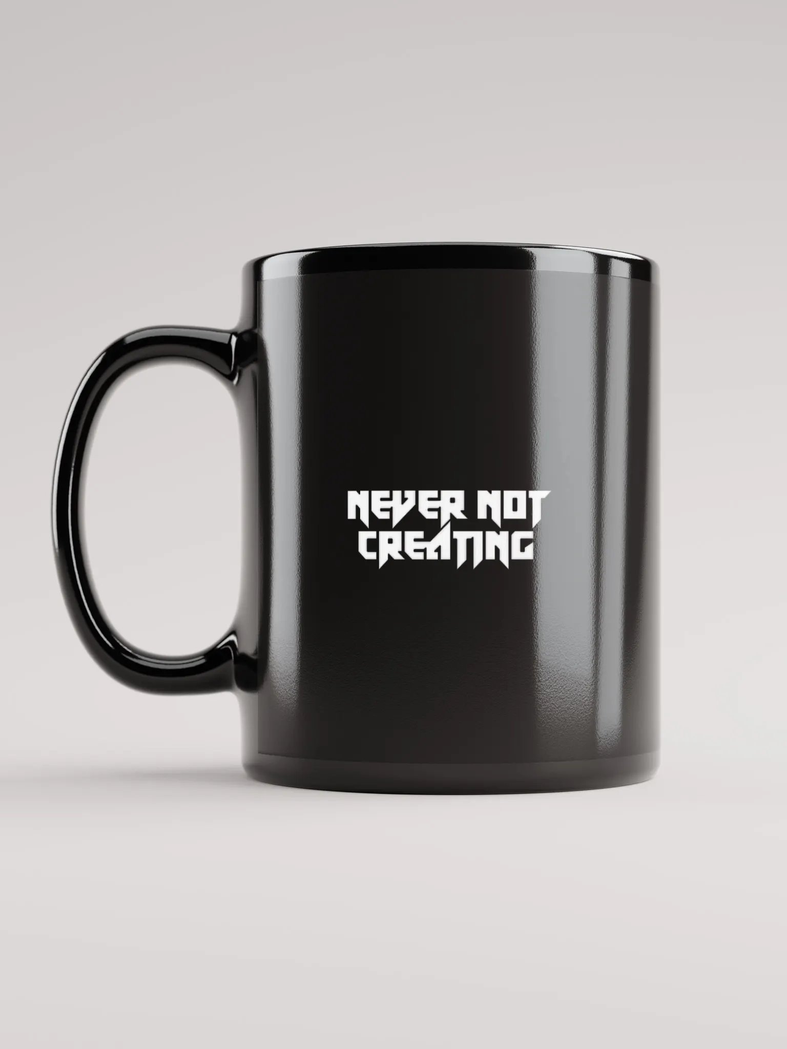 Never Not Creating Mug (Black) product image (6)