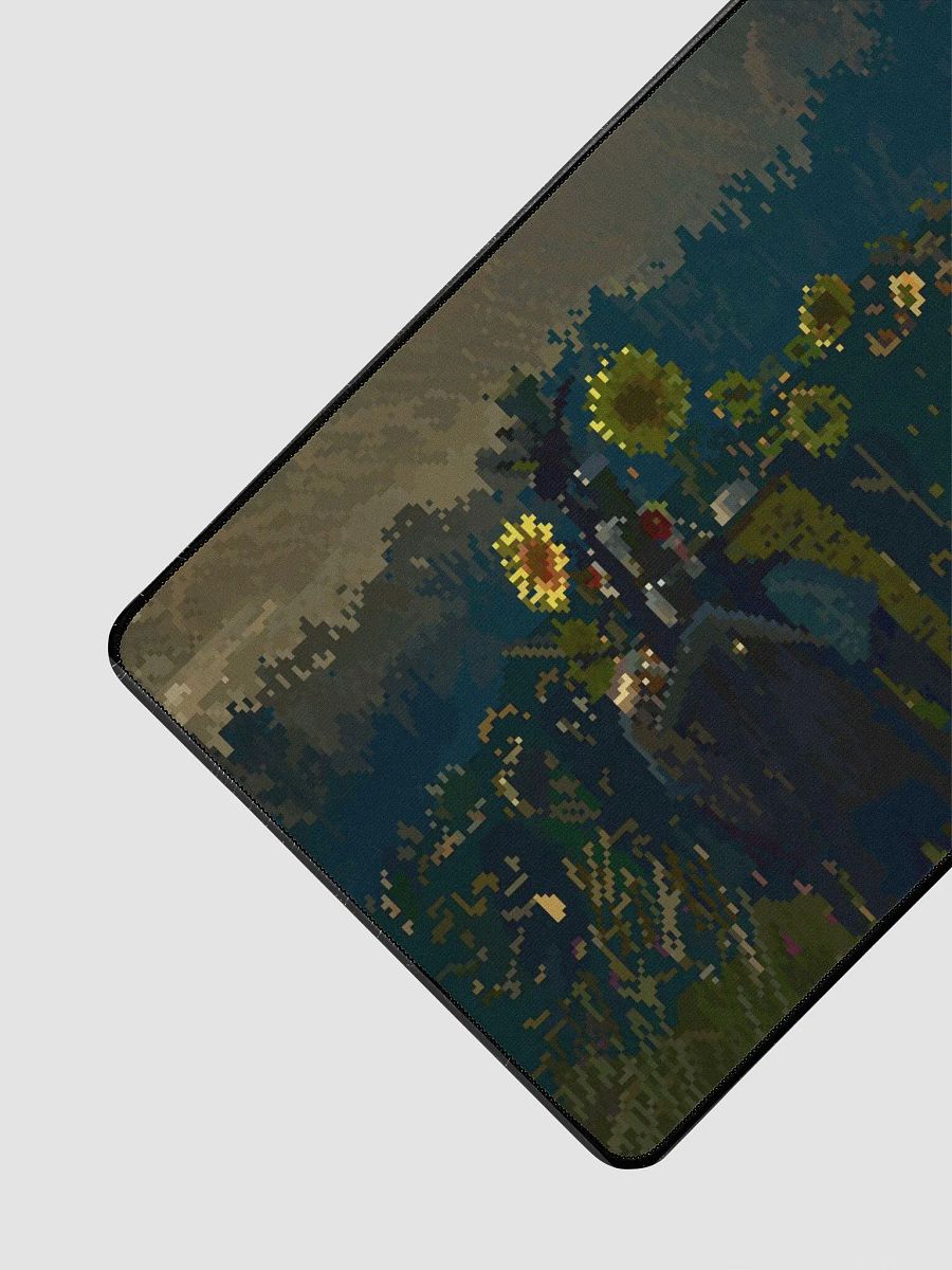 "Geralt and Sunflowers" Desk Mat product image (3)