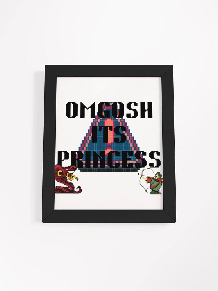 Pixel Art Princess Pyramid Poster product image (17)