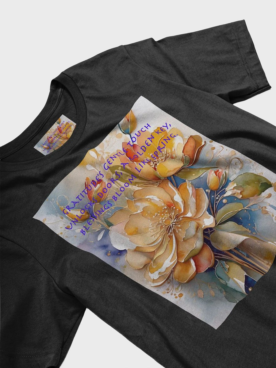 Gratitude's Golden Bloom T-Shirt product image (3)
