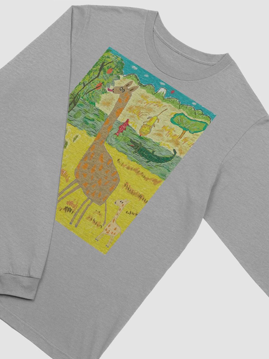 Bella+Canvas Supersoft Long Sleeve T-Shirt: africa animals product image (3)