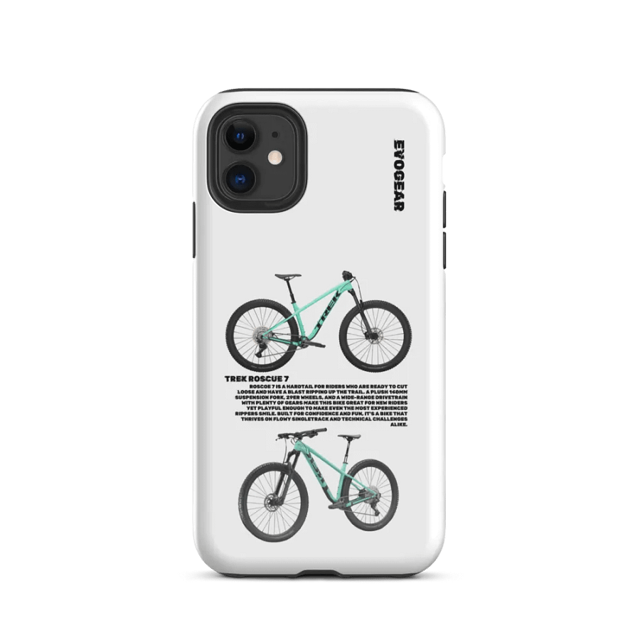 White Roscoe 7 iPhone Case product image (47)