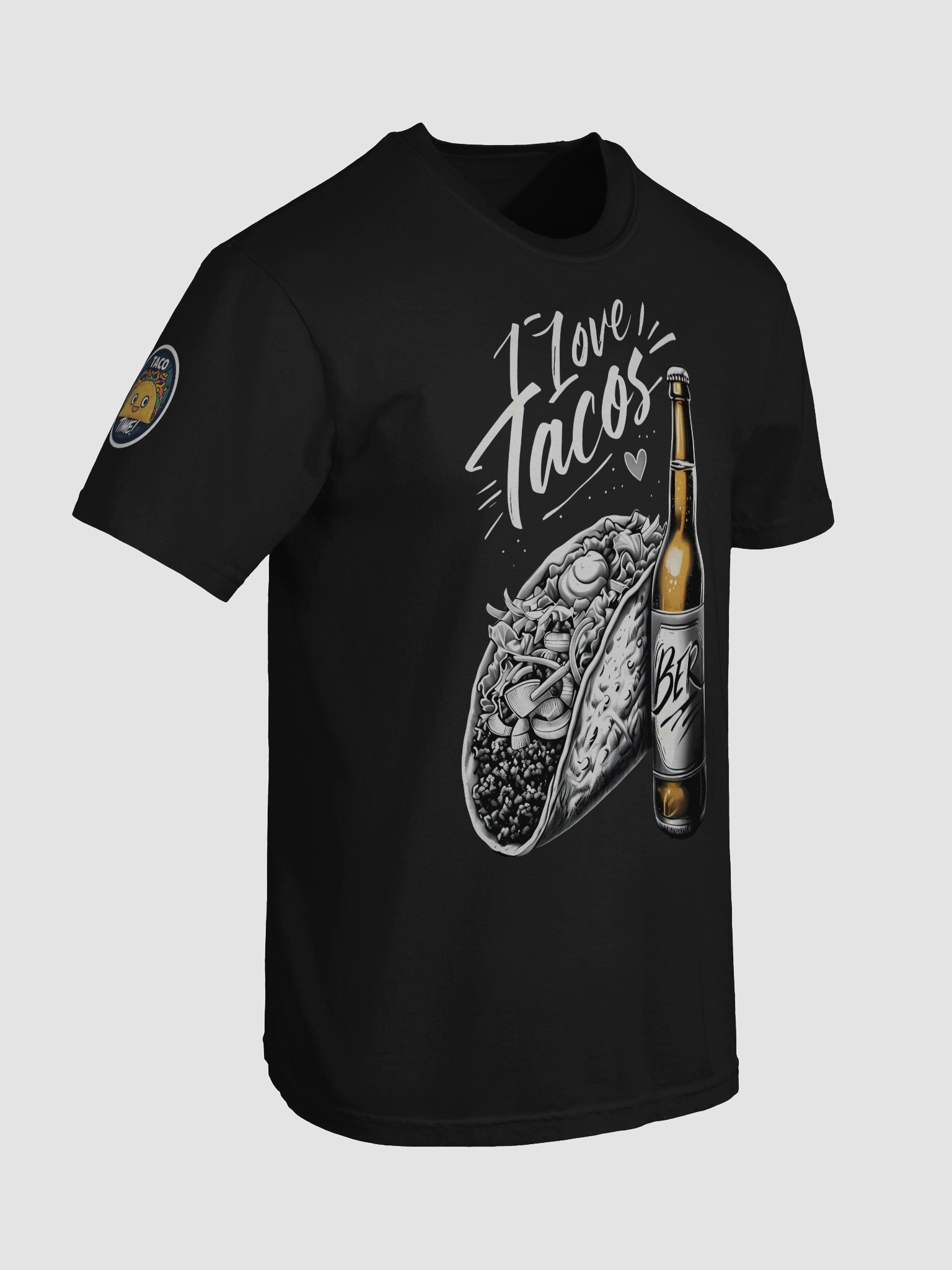 I Love Tacos & Beer | Vintage-Style Food Art product image (7)