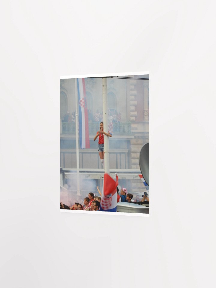 Zagreb - Ban Jelacic Square - World Cup celebration, 2018 - print/poster product image (6)