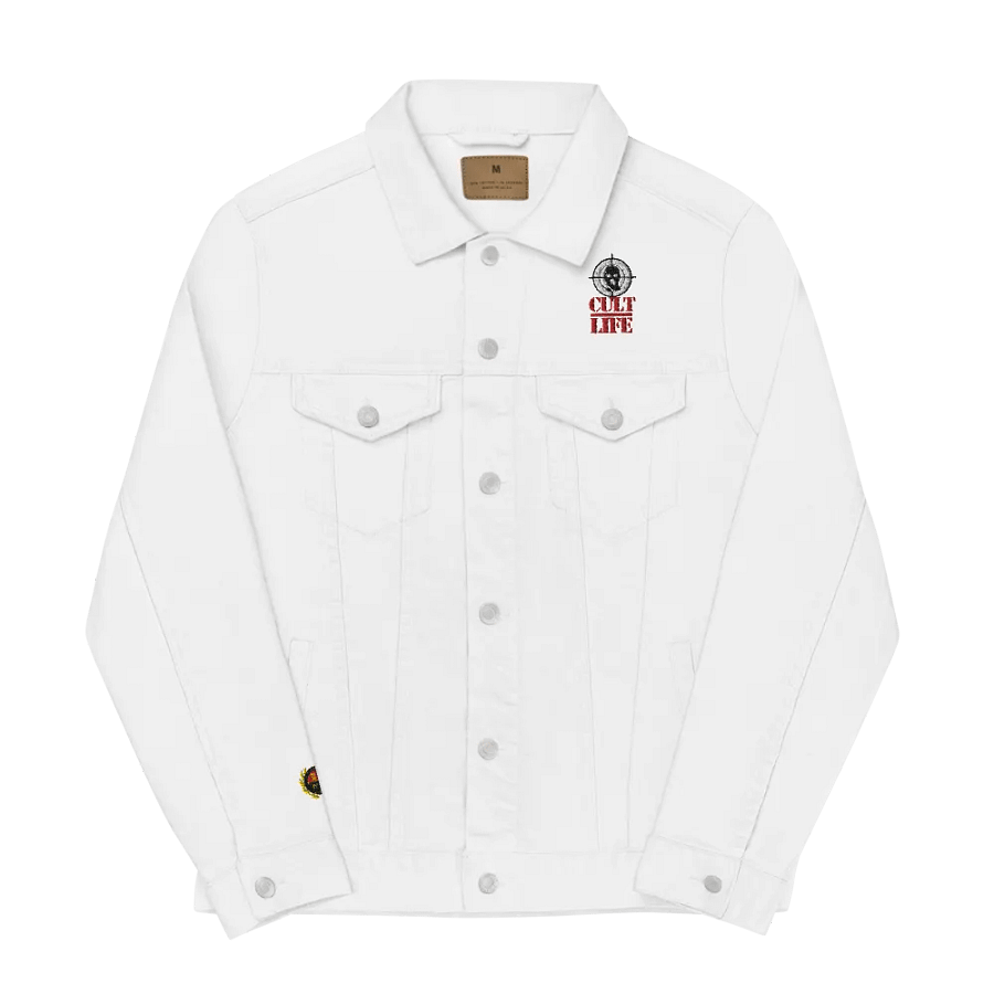 CULT LIFE ENEMY DENIM WHITE product image (1)