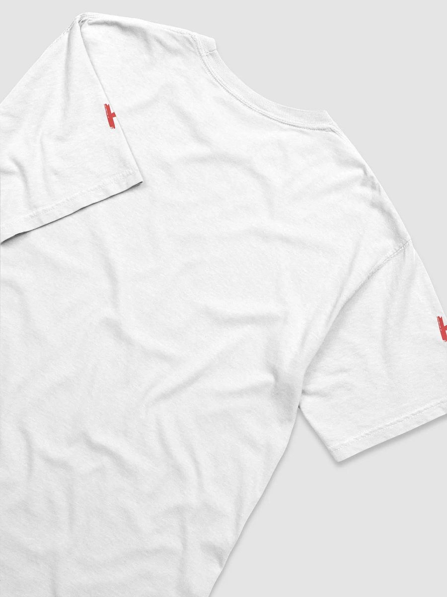 White Hydrelix Lightning Cotton, Fitted Adult Tee product image (4)