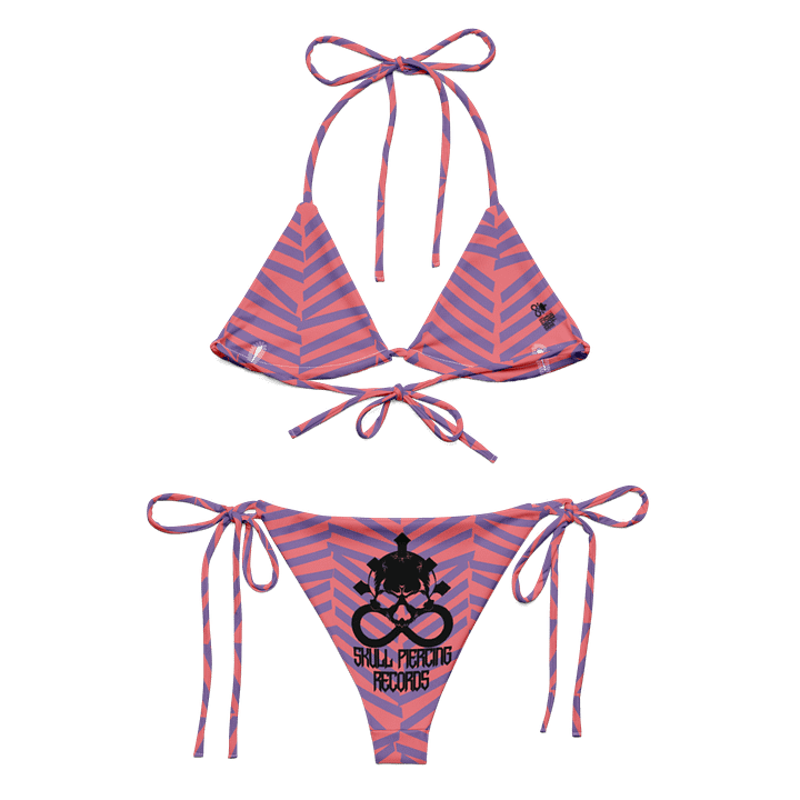 Skull Piercing Records Herringbone Bikini Set product image (2)