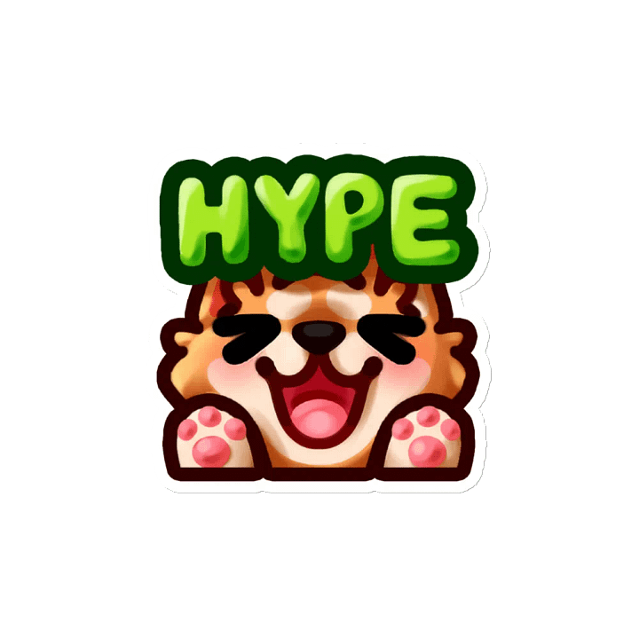HYPE Pupper Die-Cut Magnet product image (2)