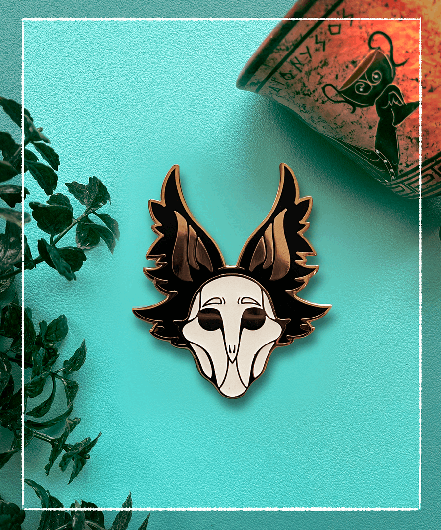 Athena Glow-In-The-Dark Pin product image (1)
