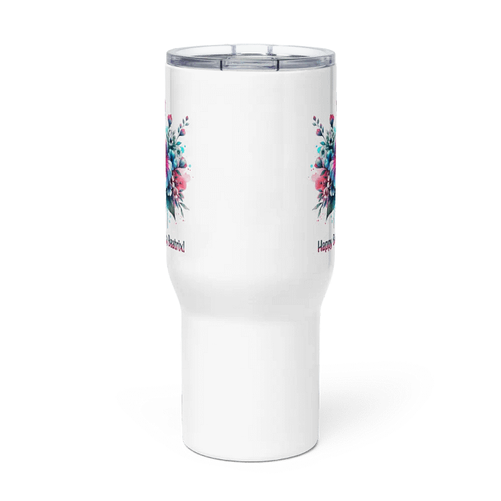 Happy Birthday Beatrix Travel Mug With A Handle product image (3)