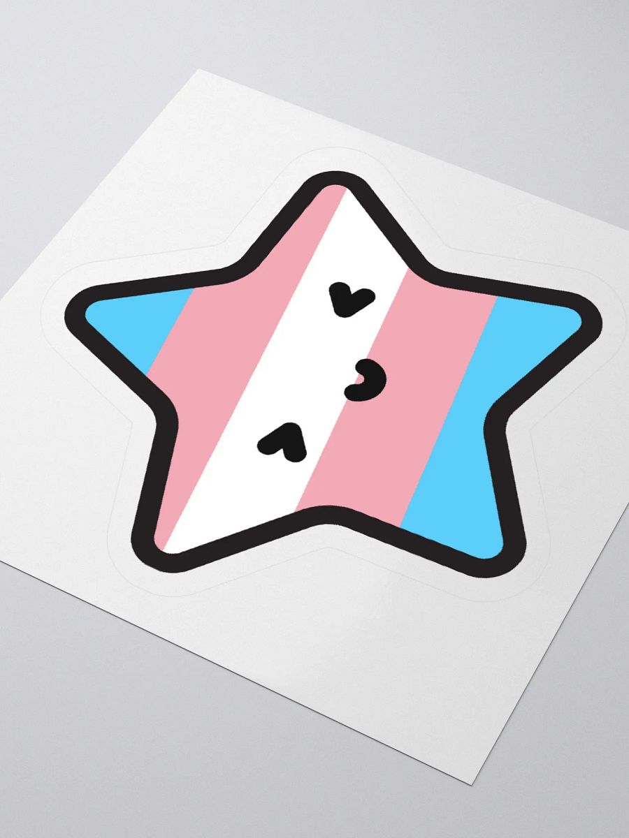 Lucy Trans Pride Sticker product image (3)