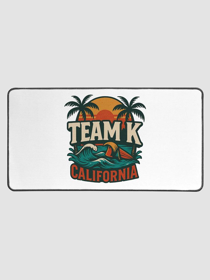 TEAM K CALIFORNIA Desk Mat 15.5" x 31.5" product image (1)