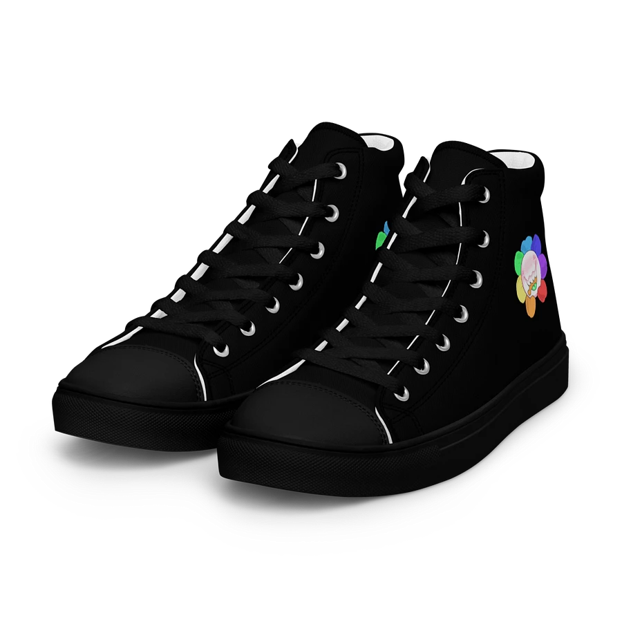 Black Flower Sneakers product image (5)