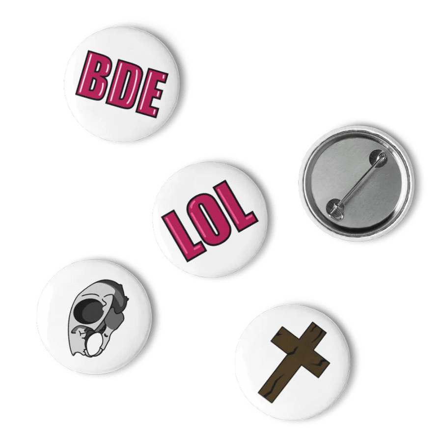 GiggyMink Design Emotes - Pin Button Set product image (15)