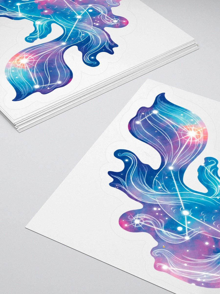 Cotton Candy Galaxy Koi - Sticker product image (4)