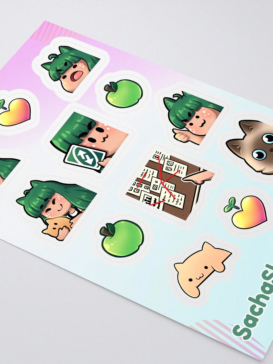 SachaSleeps Sticker Sheet product image (2)