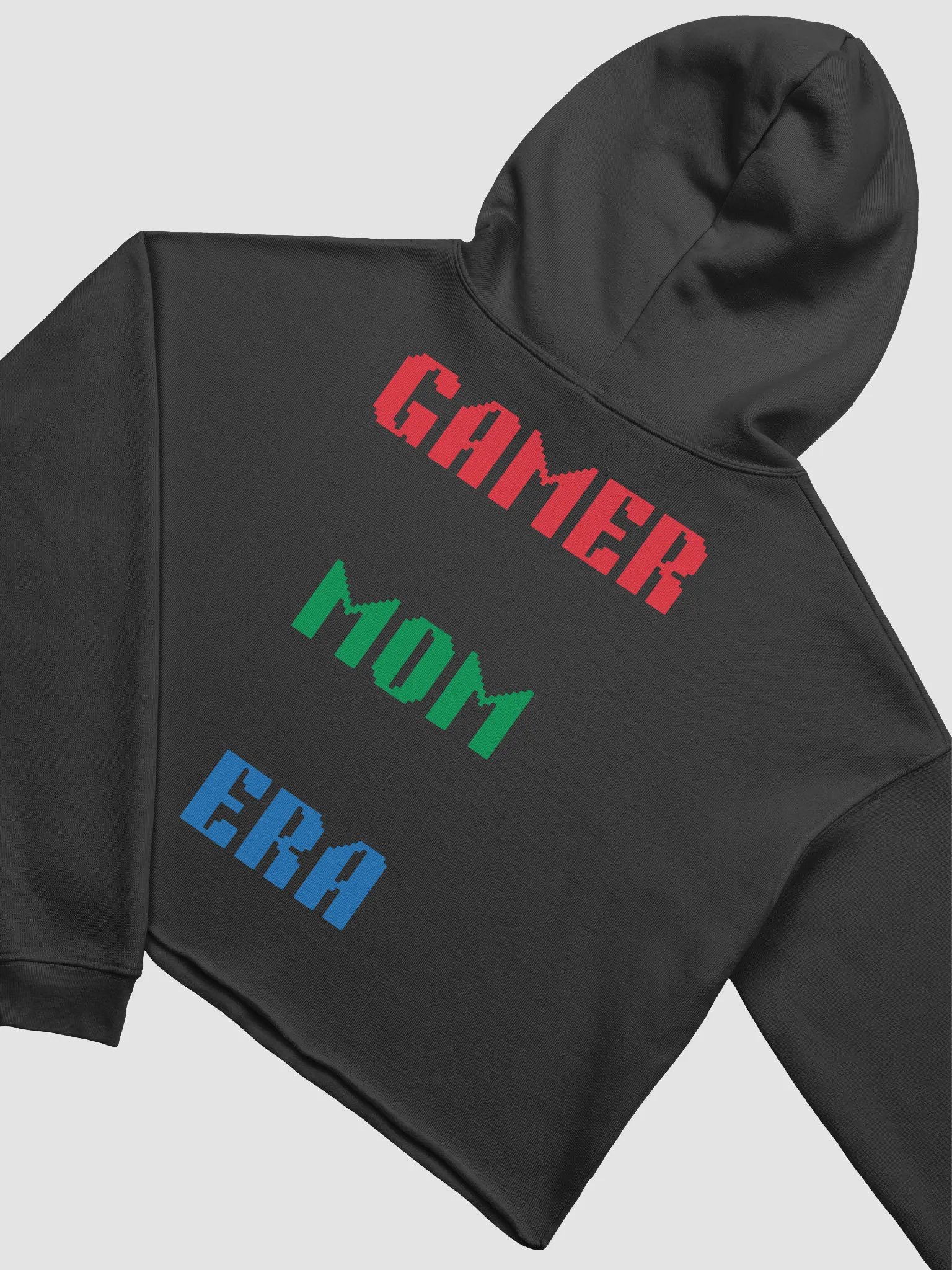 Retro Cropped Hoodie Buddyred/Gamer Mom Era product image (4)