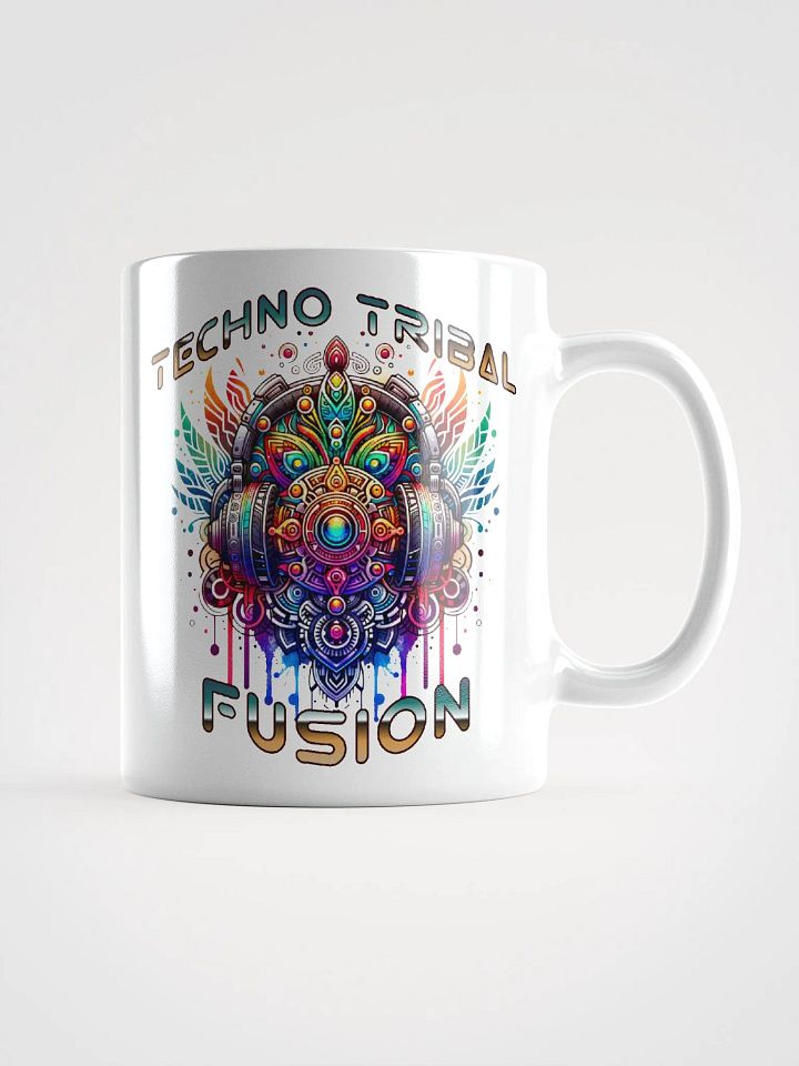Techno Tribal Fusion Ceramic Mug product image (2)