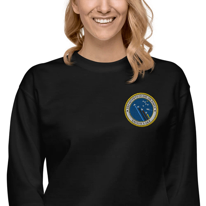 Groom Lake Embroidered Patch Shirt product image (2)