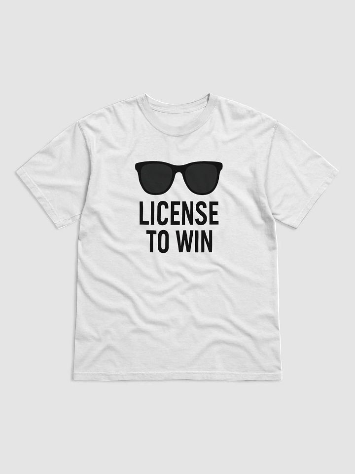 License to Win – Classic Shades Tee product image (1)