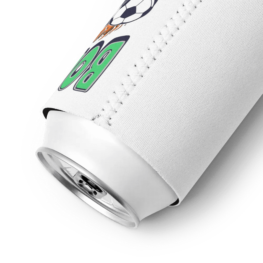 Born To Play Football Soccer Flame Kick Can Cooler product image (10)