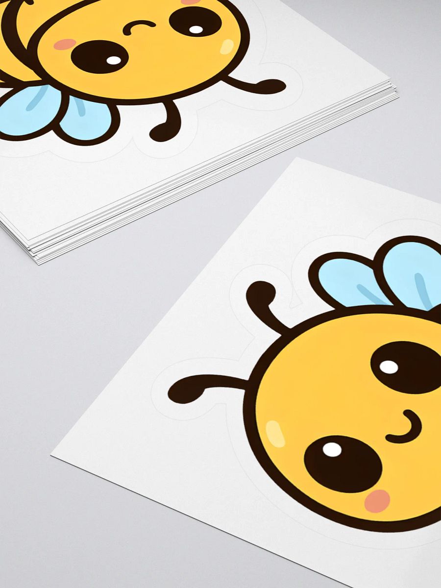 Kawaii Bee Sticker product image (10)