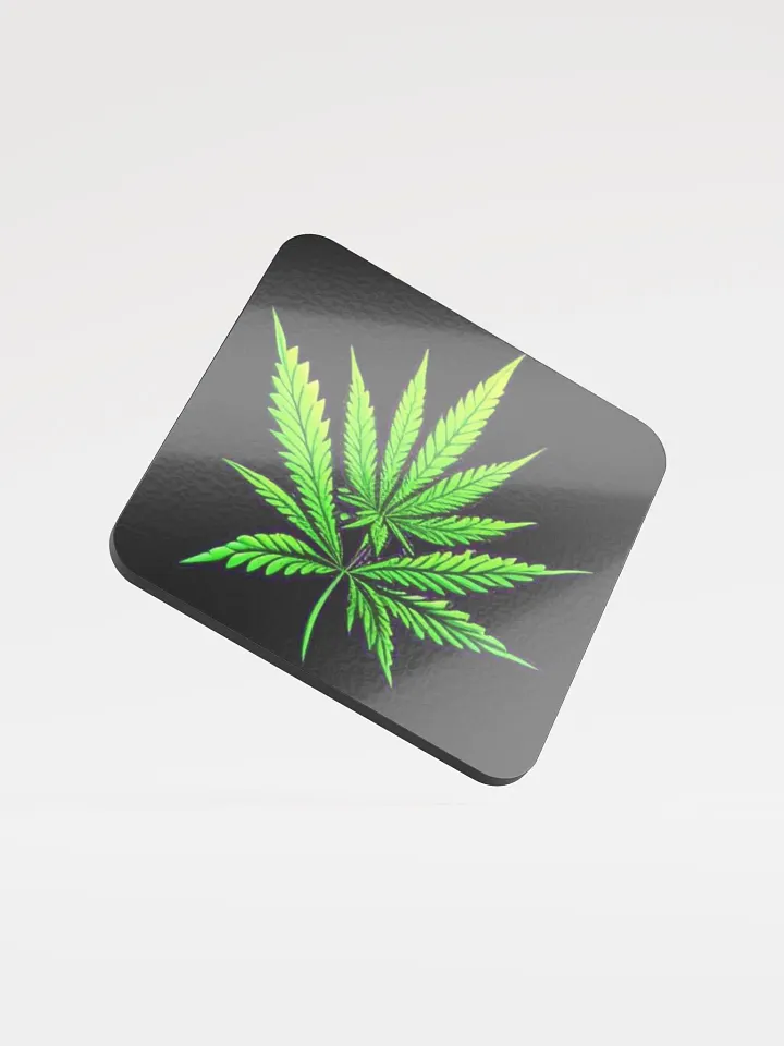Weed Leafy Coaster product image (1)