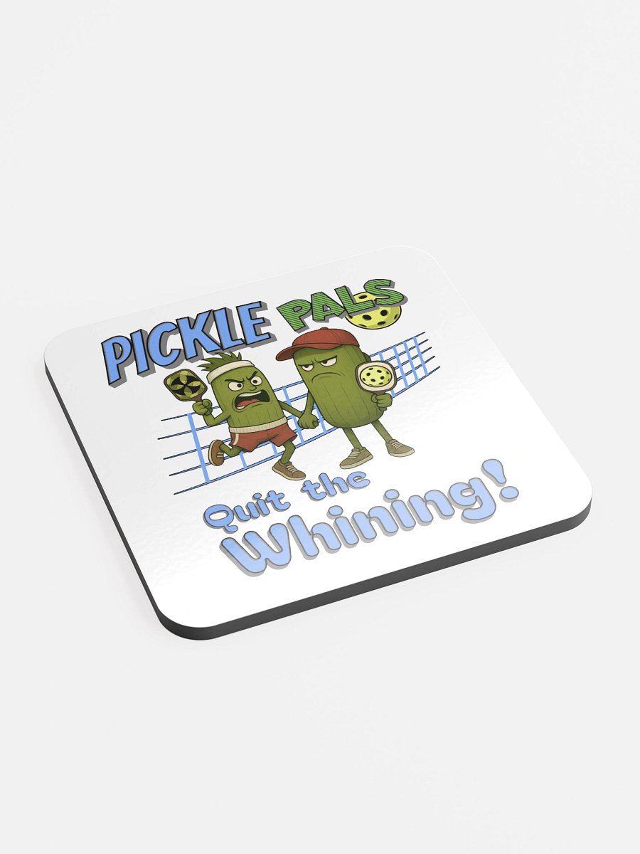 Pickle Pals Guys Quit The Whining Pickleball Cork Coaster Set product image (3)