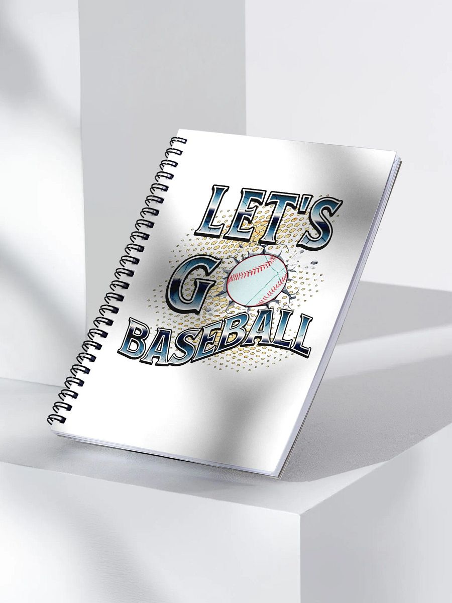 Lets Go Baseball Dynamic Breakthrough Spiral Notebook product image (2)