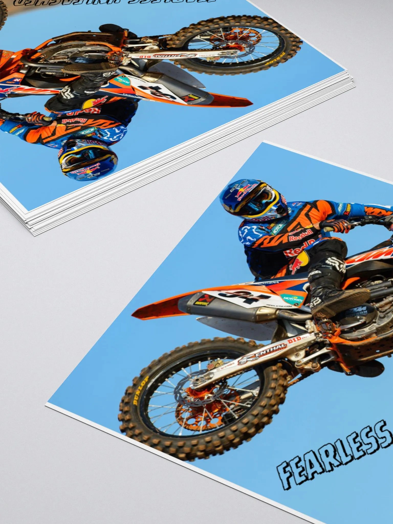FEARLESS UNLEASHED! kiss cut sticker product image (11)